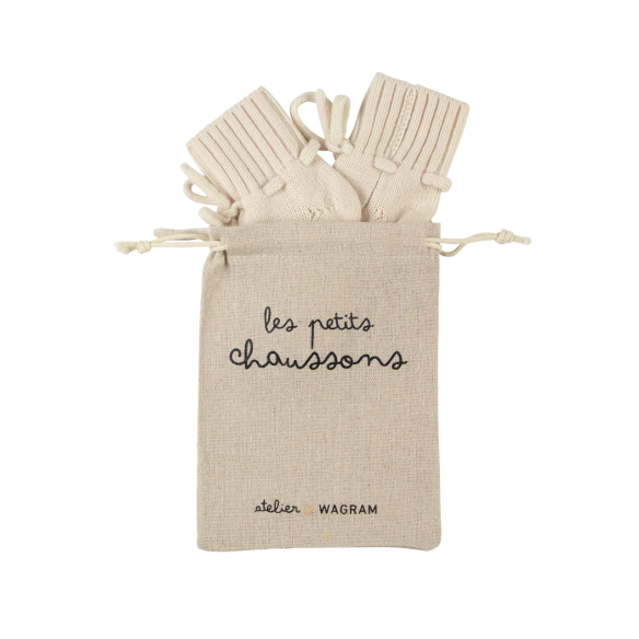 chaussons en laine mérinos bébé naissance