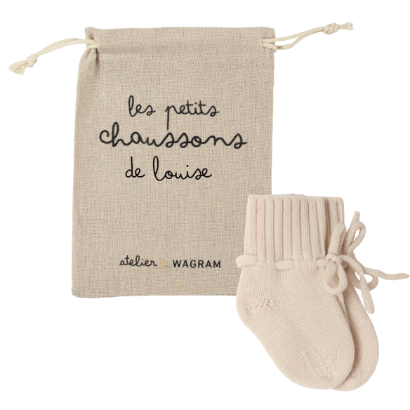 chaussons en laine mérinos bébé naissance