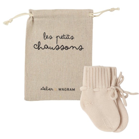 chaussons en laine mérinos bébé naissance