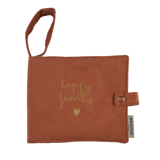 mini album velours brique à personnaliser