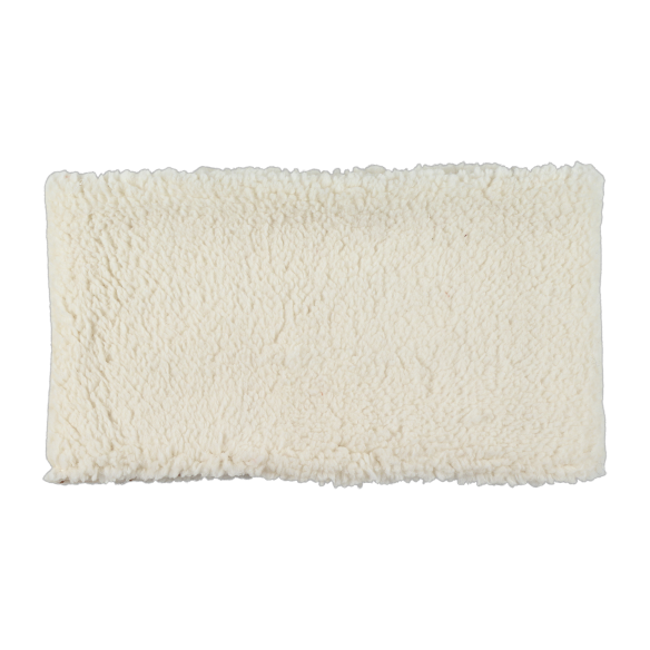 snood bébé enfant gaze coeurs camel moumoute