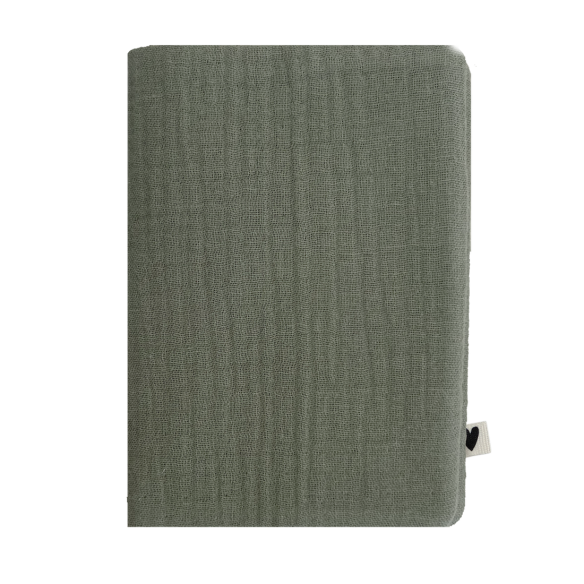 porte protège passeport gaze vert