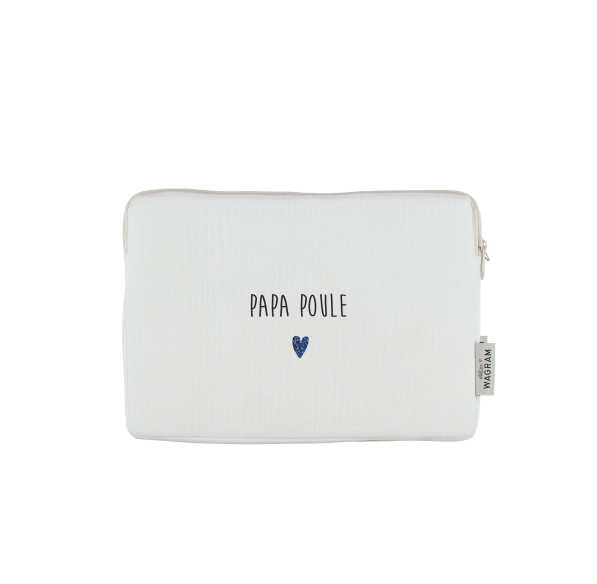 pochette ipad housse tablette gaze ecru