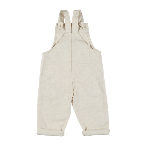salopette en lin naturel personnalisable