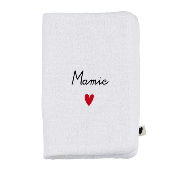 porte protège passeport gaze ecru