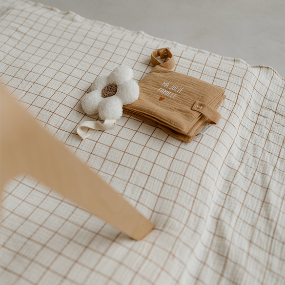 lange à carreaux personnalisé