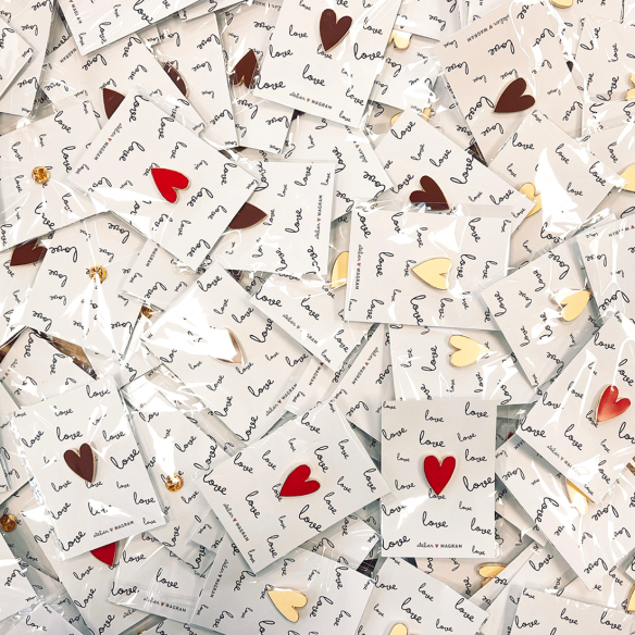 pins carte noel gold