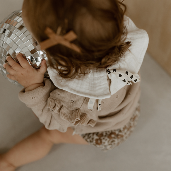 col amovible gaze de coton ecru