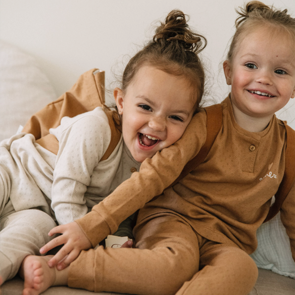 ensemble homewear ajouré beige