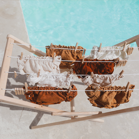 bloomer gaze de coton personnalisable