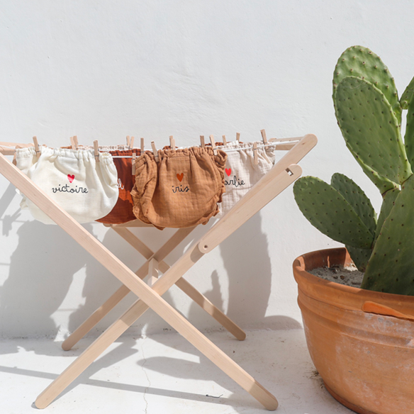 bloomer gaze de coton camel