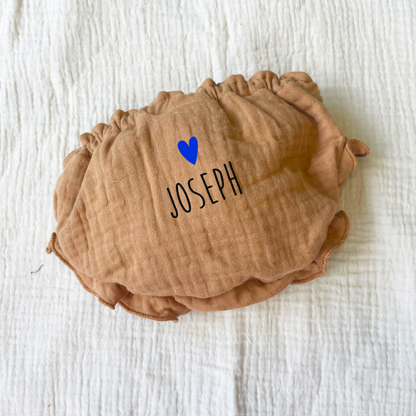 bloomer gaze de coton camel