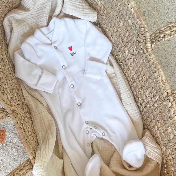 pyjama velours personnalisable