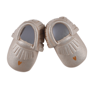 chaussons bébé simili cuir personnalisé