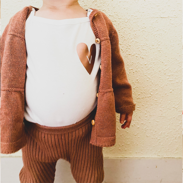 bodies bretelles fines coeur ABC personnalisable