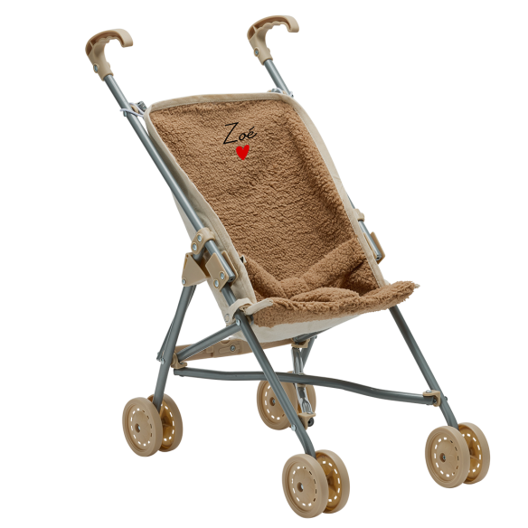 poussette moumoute personnalisable