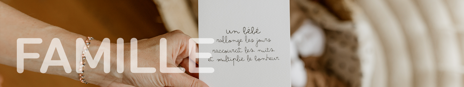 Les essentiels de la famille | Atelier Wagram