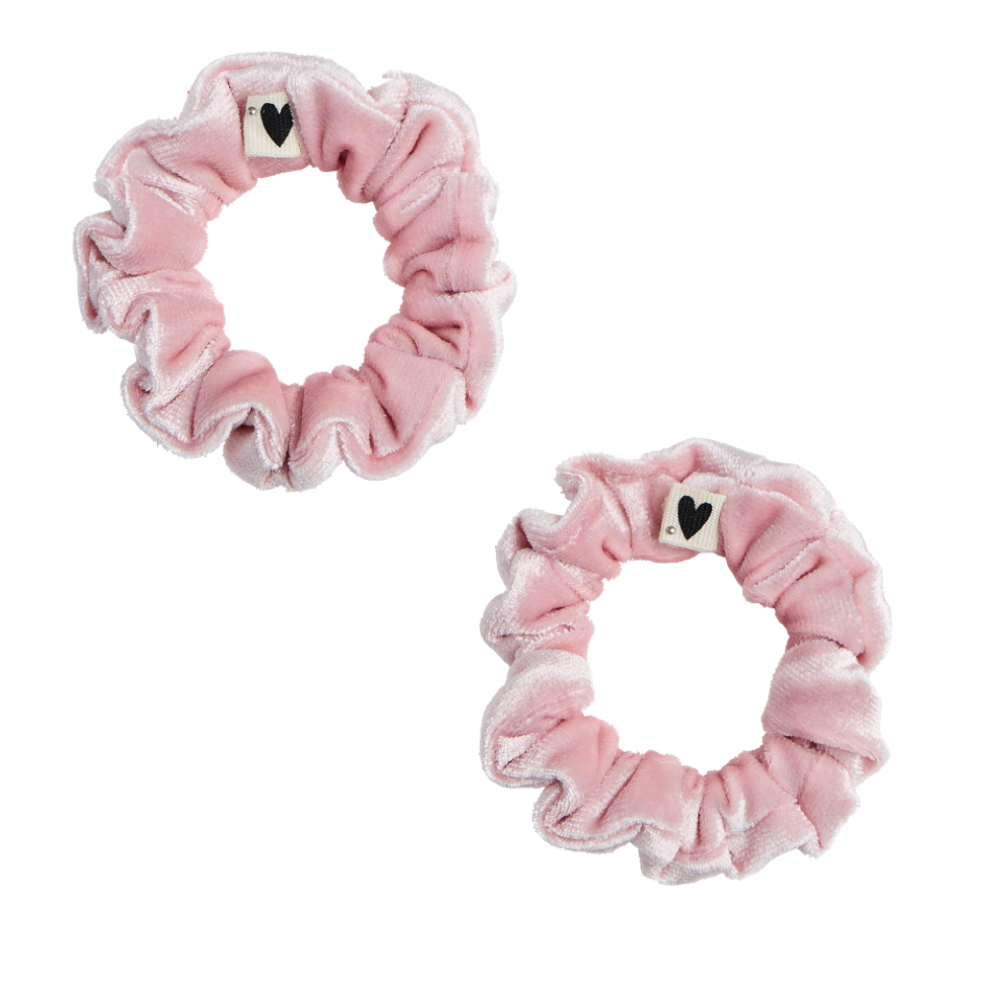 velours rose irisé