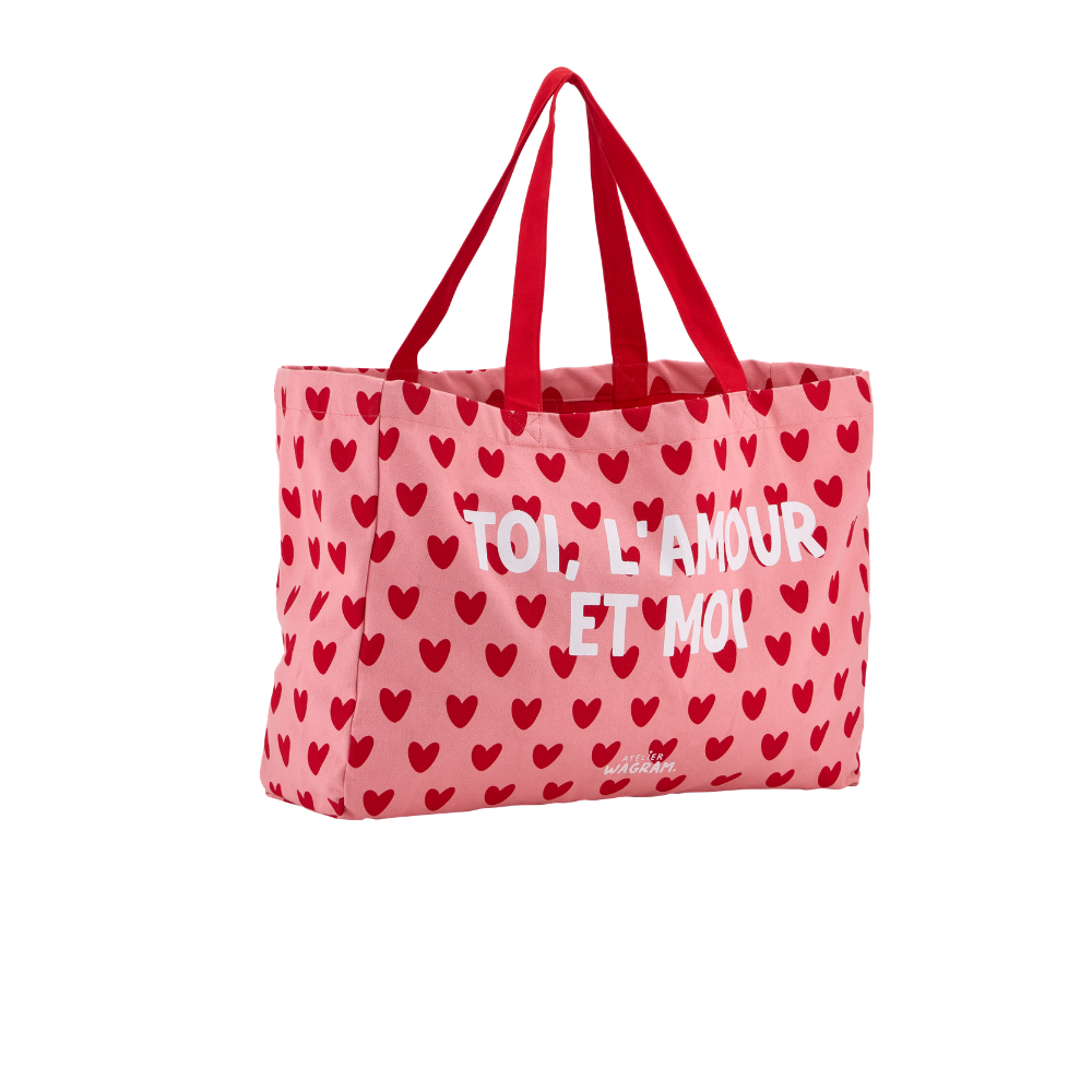 toi l'amour et moi rose/rouge