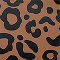 silicone caramel léopard
