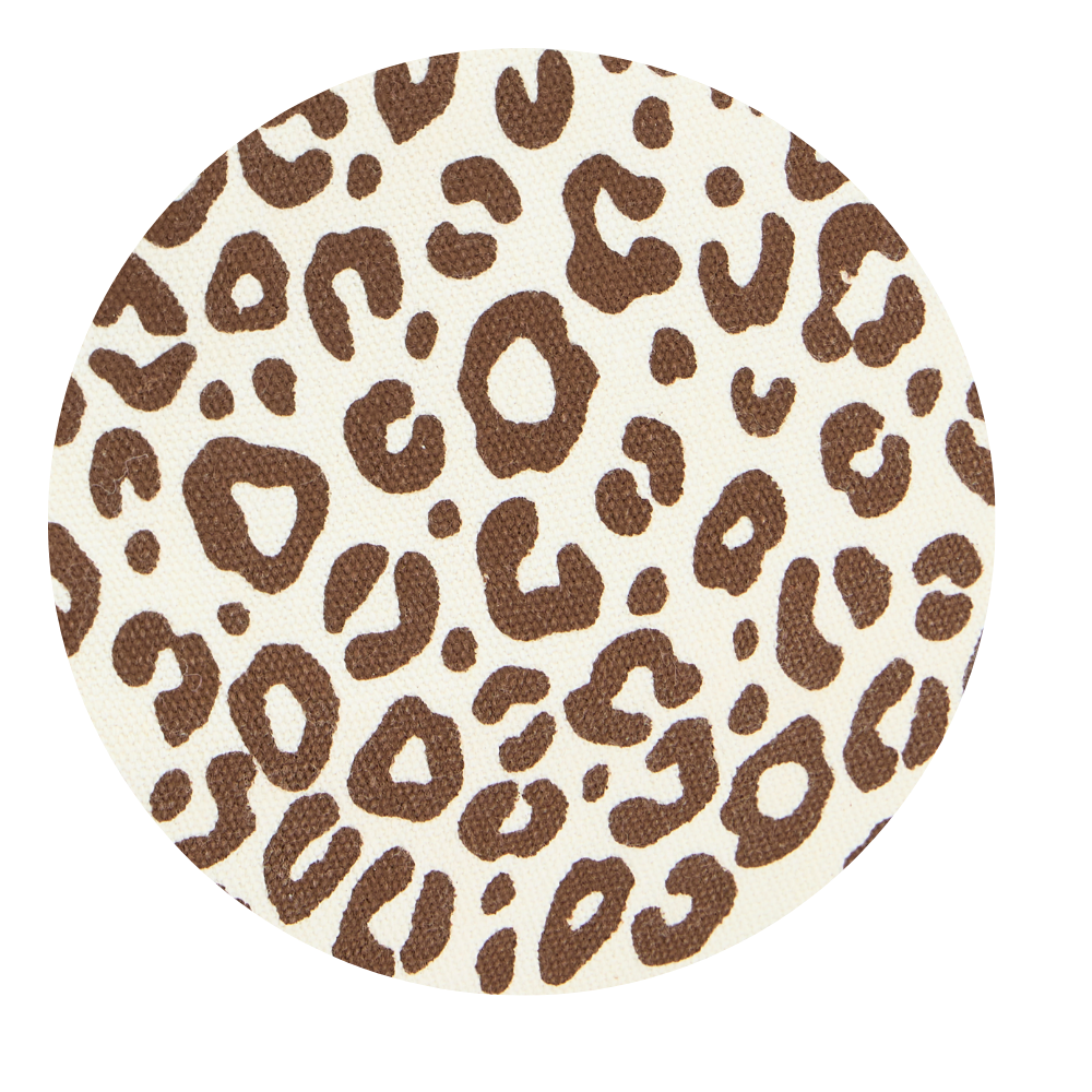 léopard caramel/noir